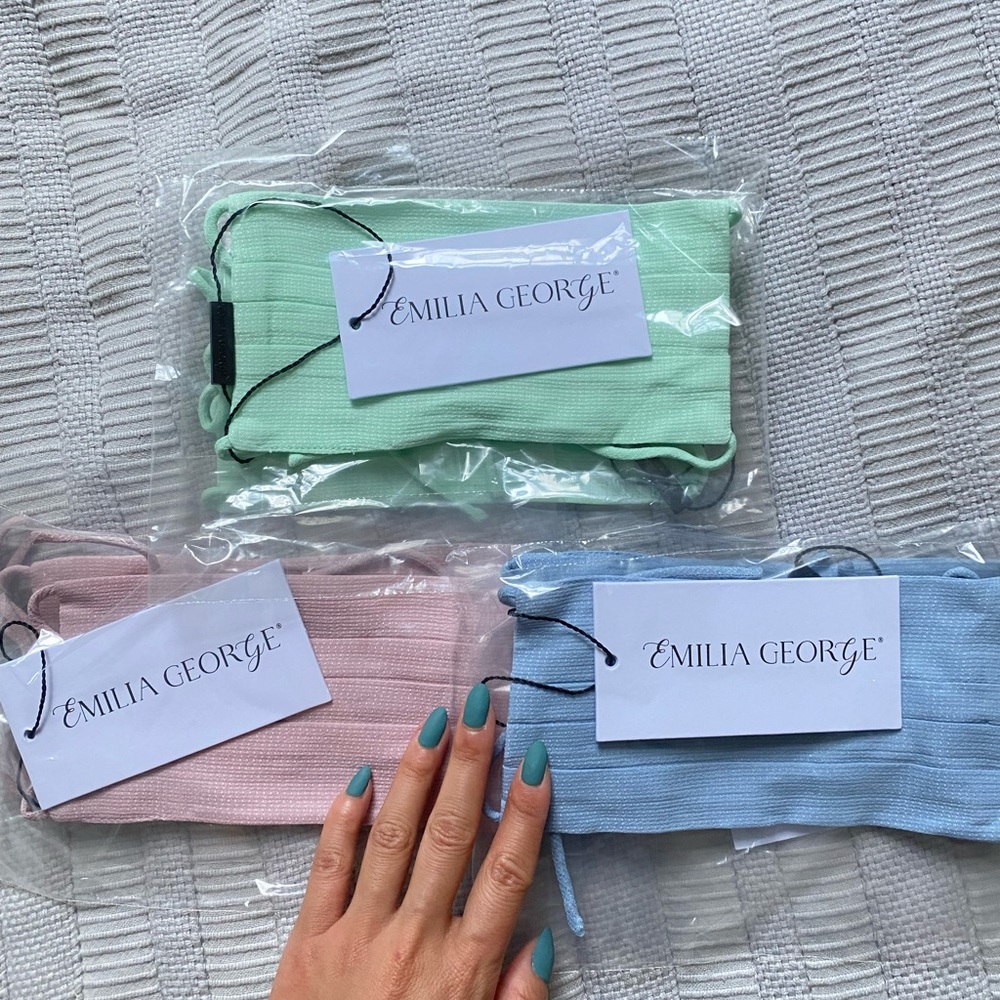 NWT- Emilia George- cute Covid cloth facial mask